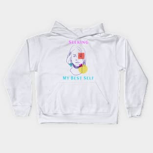 LGBTQ Identity: Seeking My Best Self Kids Hoodie